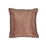 Load image into Gallery viewer, Kutnu Silk Pillow with Embroidery - HandsOnHips , Light Brown Authentic Silk Cushion (Copy)
