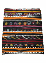 Load image into Gallery viewer, Vintage Embroidered Kilim Rug 02
