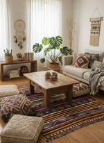 Load image into Gallery viewer, Vintage Embroidered Kilim Rug 02
