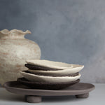 Load image into Gallery viewer, Magma Handmade Ceramic Plate Beige 25 cm
