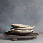 Load image into Gallery viewer, Magma Handmade Ceramic Plate Beige 28 cm
