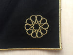 Load image into Gallery viewer, Embroidered Table Mat with Seljuk Star - Gold - bohemtolia
