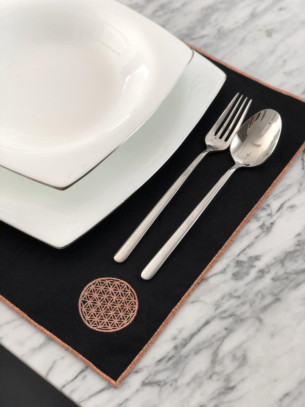 Flower of life tablemat