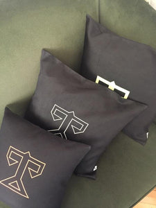 Black White Libra Pillow Cover - bohemtolia