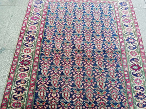 Oriental area rug, 2.11x4.3 ft, K592