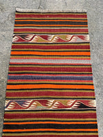 Load image into Gallery viewer, Nomadic kilim rug, 1.10x5.10 ft, KL708
