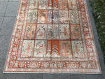 Load image into Gallery viewer, Vintage Silk Rug, 4.9x7 ft, F846
