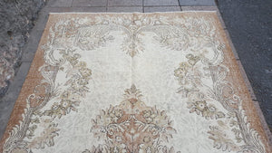 Turkish Medallion Carpet, 5.1x9.9 ft, B919