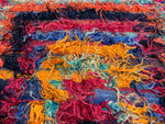 Load image into Gallery viewer, Vintage Tulu Kilim Rug, 4.6x7.7ft, S103
