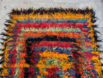 Load image into Gallery viewer, Vintage Tulu Kilim Rug, 4.6x7.7ft, S103
