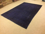 Load image into Gallery viewer, Dark colors area rug, 6.4x9.1 ft, B455
