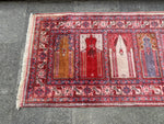 Load image into Gallery viewer, Vintage silk rug, 2.10x6.11 ft, F559
