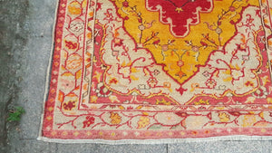 Oriental medallion rug, 6x6.11 ft, G610