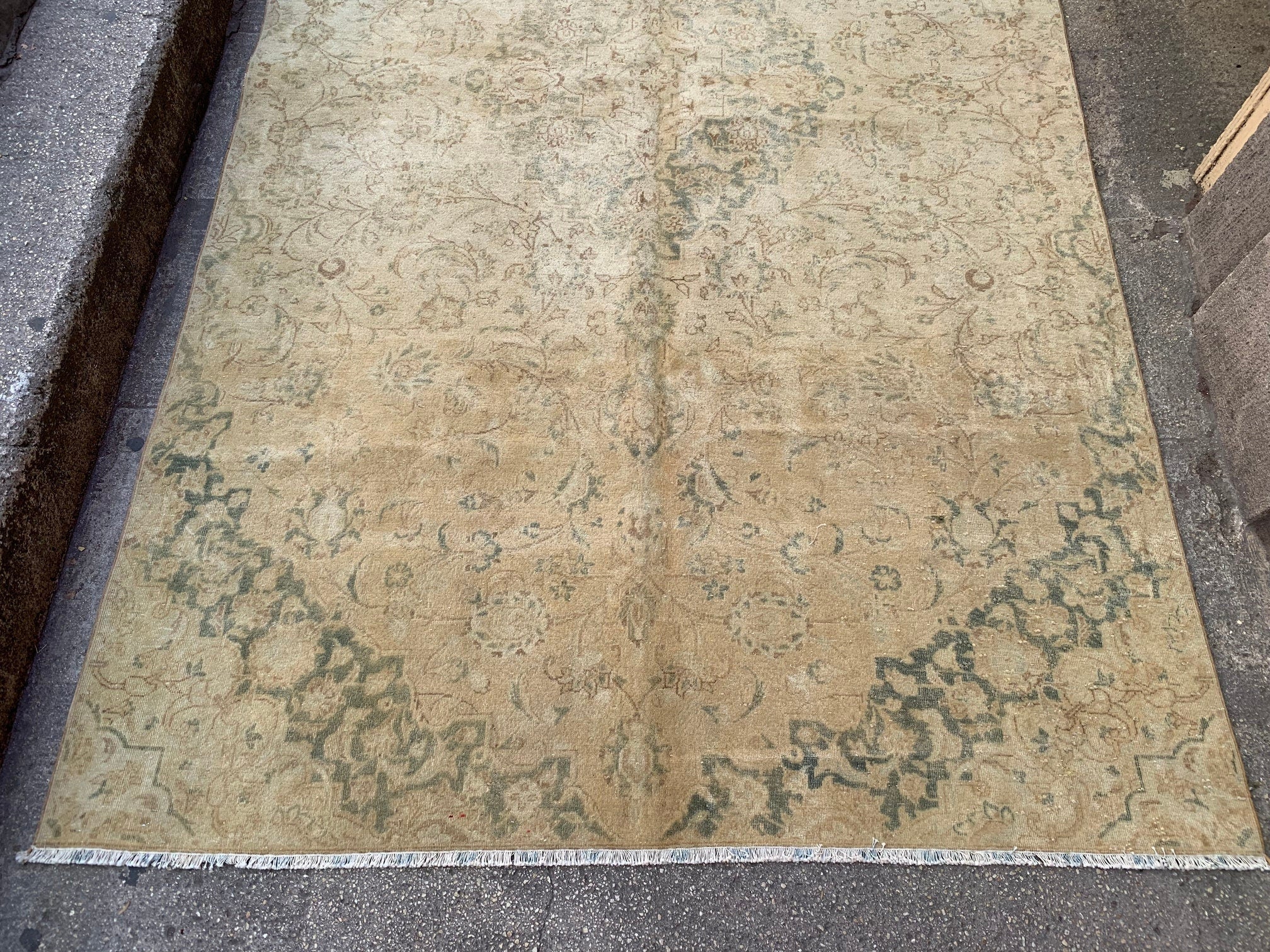 Vintage oriental rug, 5.6x9.8 ft, VP837