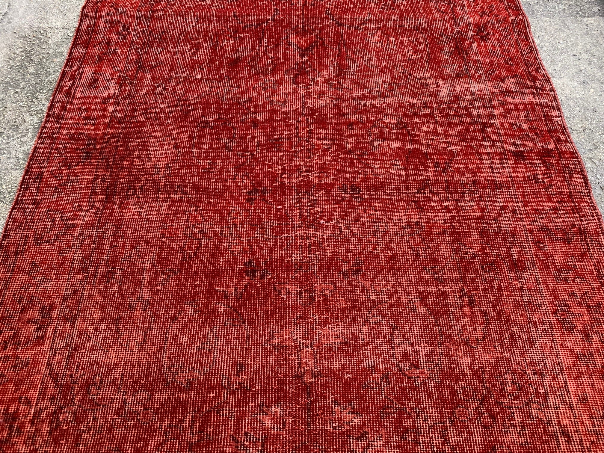 Authentic Turkish carpet, 3.10x6.7 ft, B843
