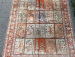 Load image into Gallery viewer, Vintage Silk Rug, 4.9x7 ft, F846
