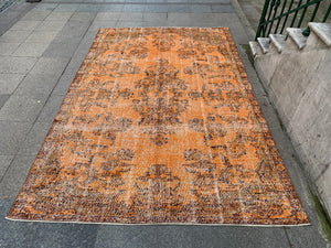 Oriental medallion rug, 6.8x10.5 ft, B875