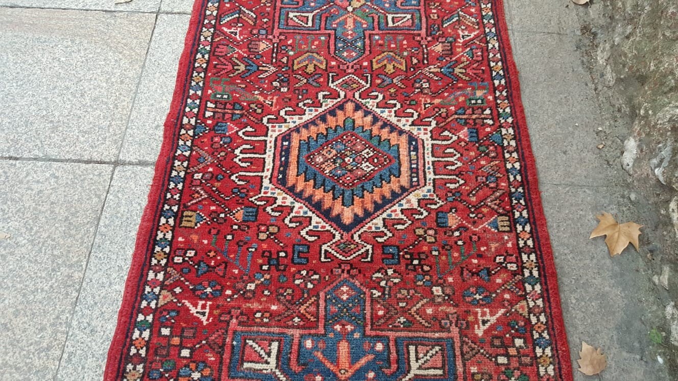 Authentic kilim runner, 2.6x11.8 ft, P903