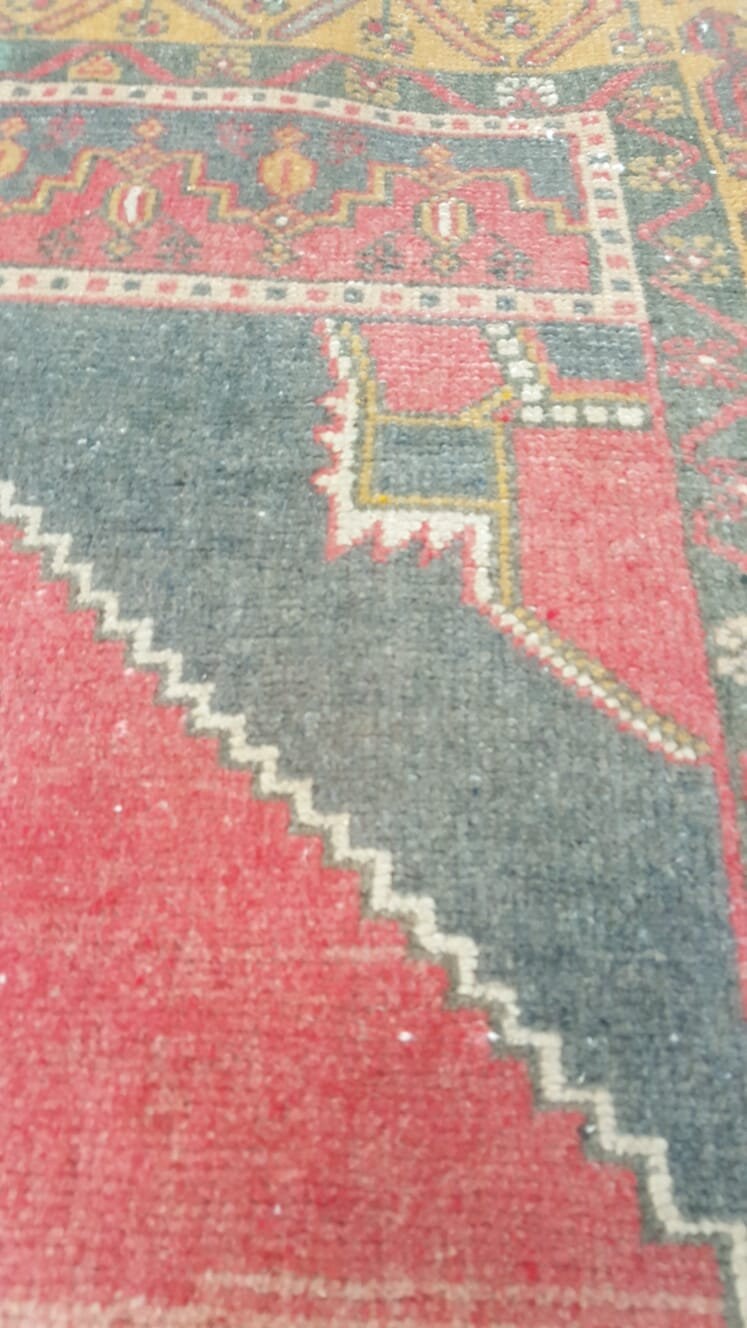 Authentic medallion rug, 3.5x5.5 ft, A909