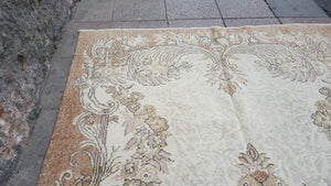 Turkish Medallion Carpet, 5.1x9.9 ft, B919