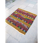 Load image into Gallery viewer, Vintage Embroidered Kilim Rug no8 - Kilim &amp; Hal
